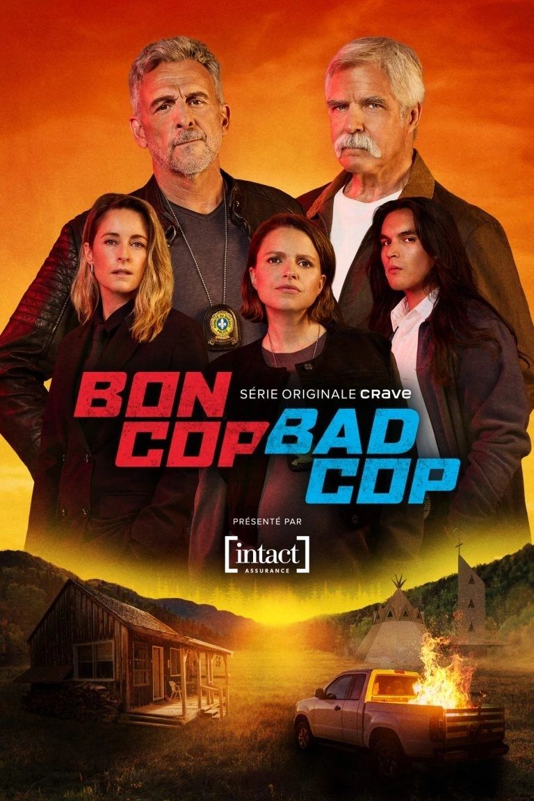 Official poster for the series Bon Cop Bad Cop