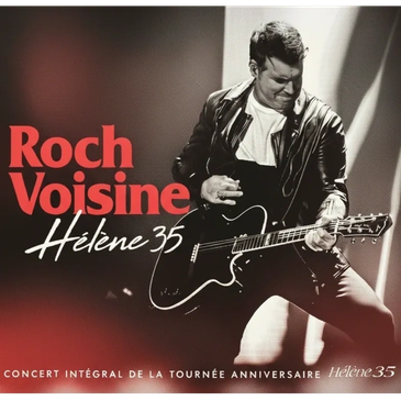 Roch Voisine with guitar on the Hélène 35 tour